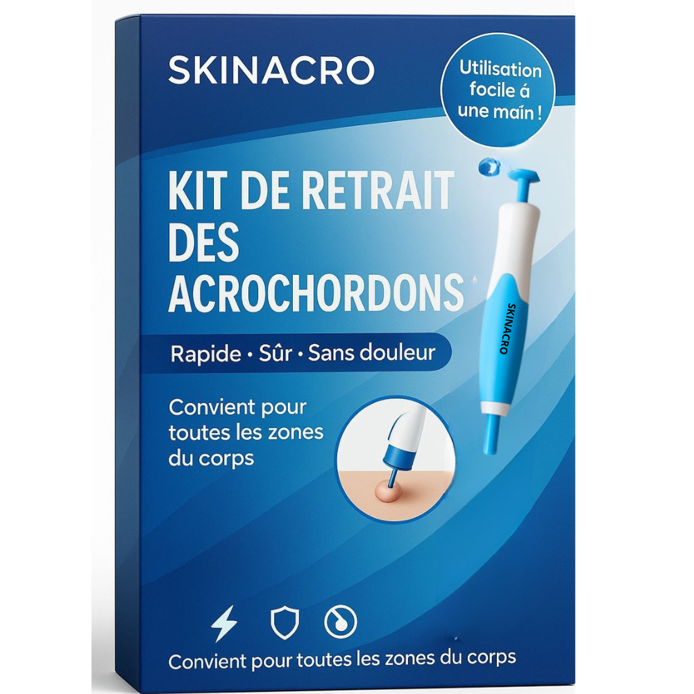 SkinAcro™ – Kit d’élimination des acrochordons (40 traitements)